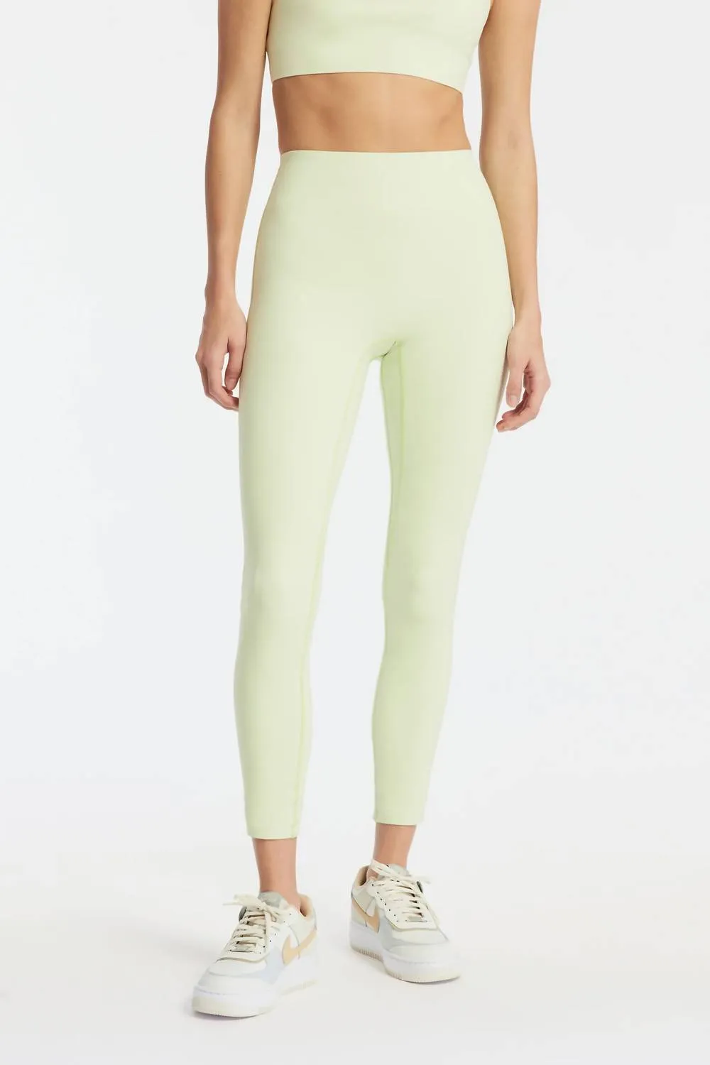 Bella Bonded Legging In Lime Activewear Womens - yoga pants clearance
