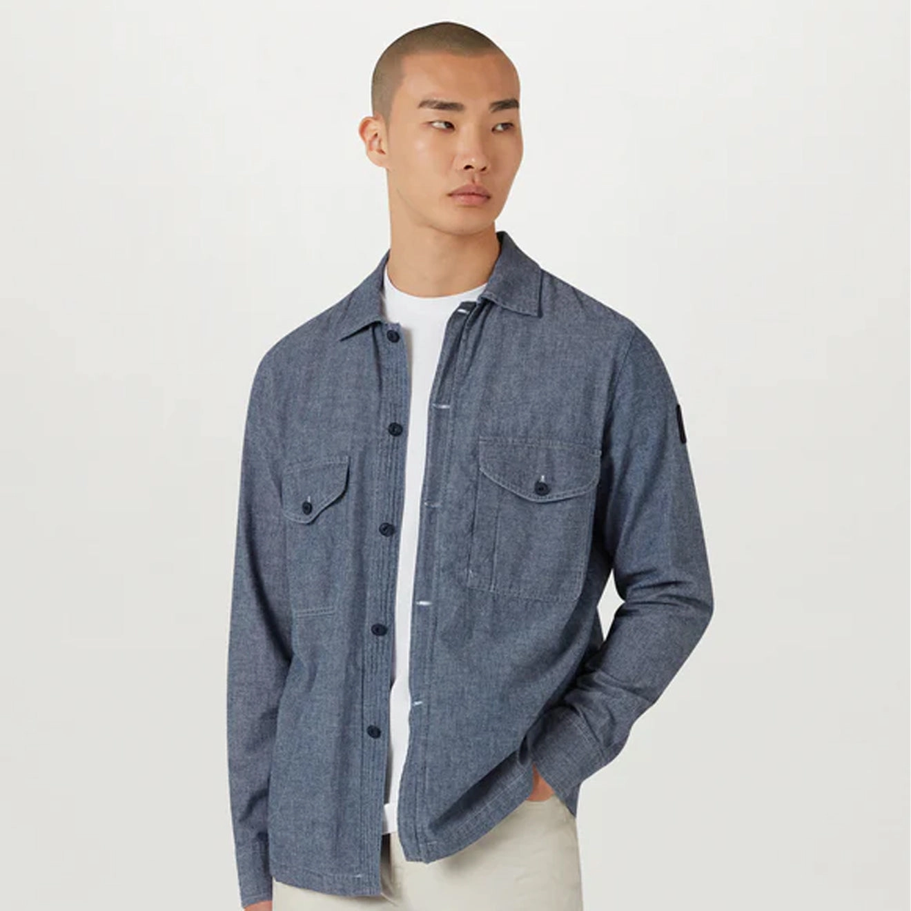 Belstaff CS60 Overshirt Chambray