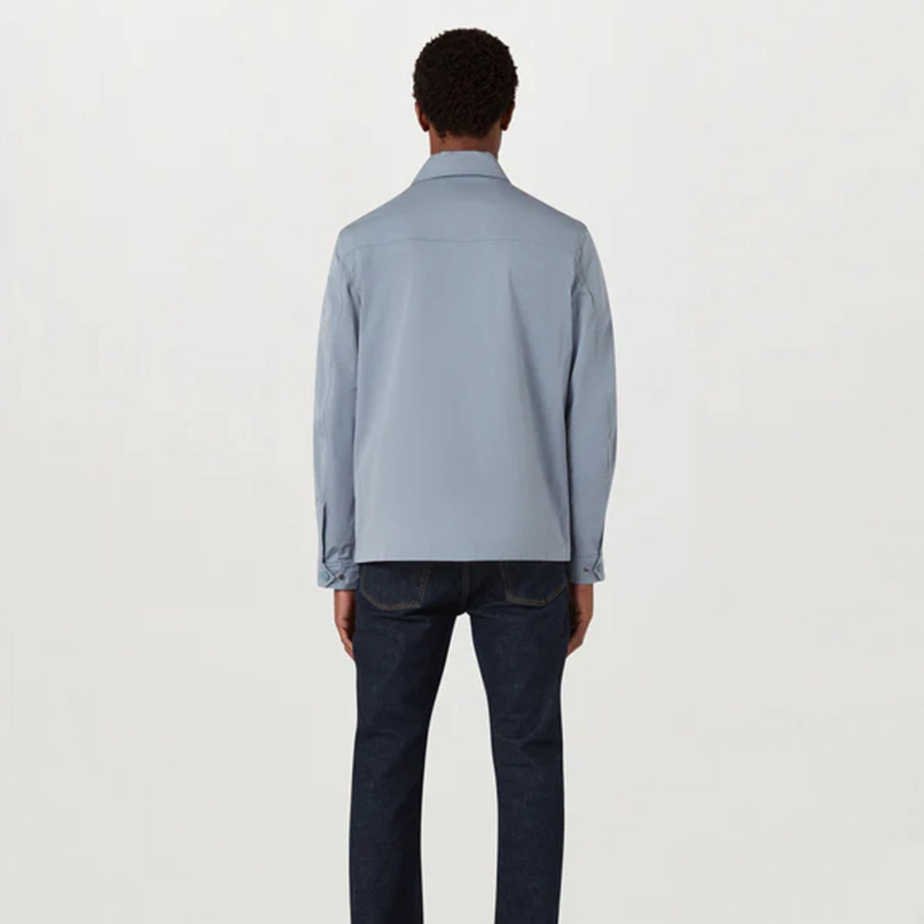 Belstaff Drome Overshirt Blue Flint