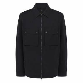 Belstaff Tourer Overshirt Black mens tank tops best deals