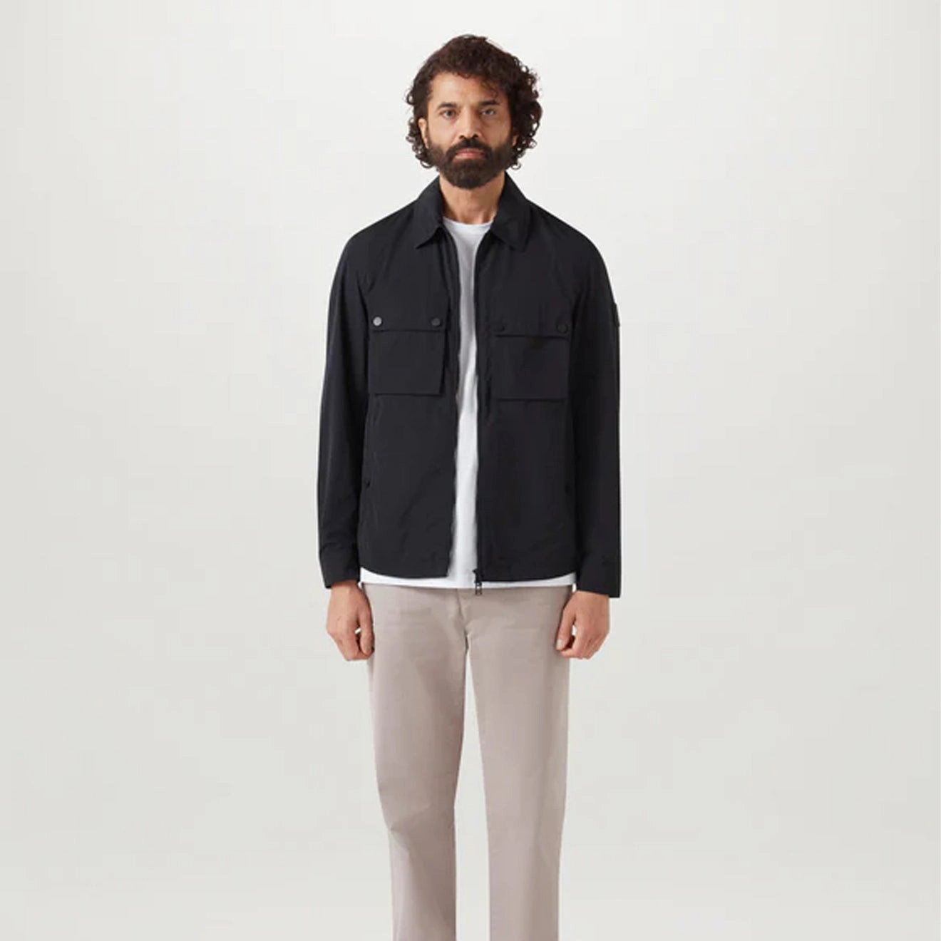 Belstaff Tourer Overshirt Black