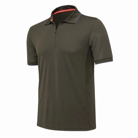 Beretta Ice Power Polo Green Moss mens t-shirts outlet