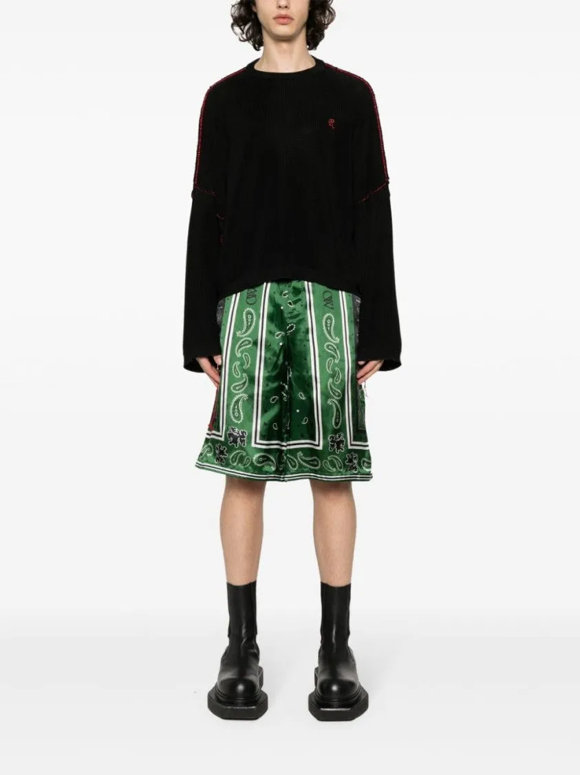 Bermuda Shorts With Logo