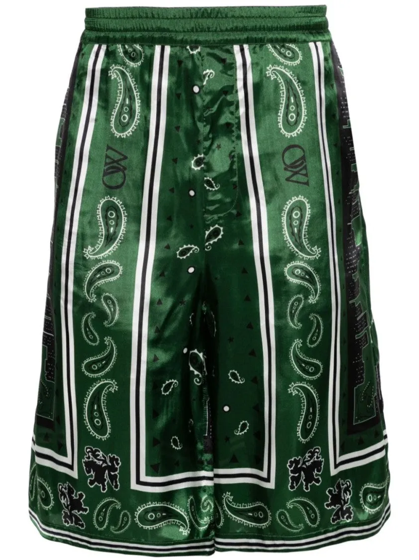 Bermuda Shorts With Logo