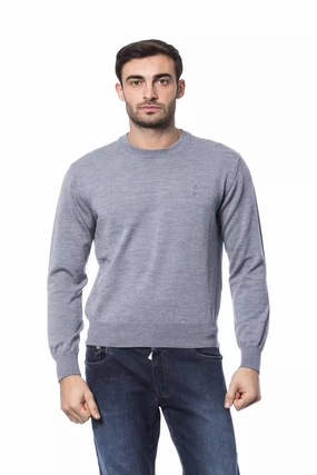 Billionaire Italian Couture Merino Wool Men Men's Sweater chunky knit discount