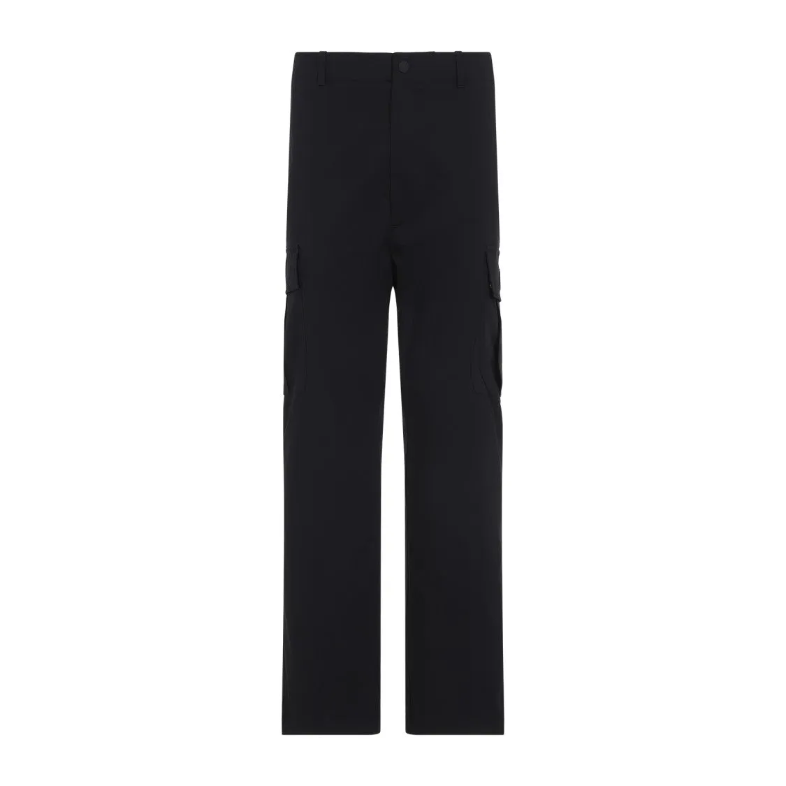 Black Cotton Trousers