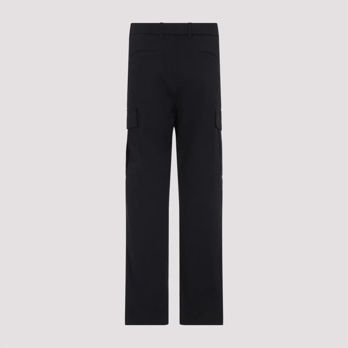 Black Cotton Trousers