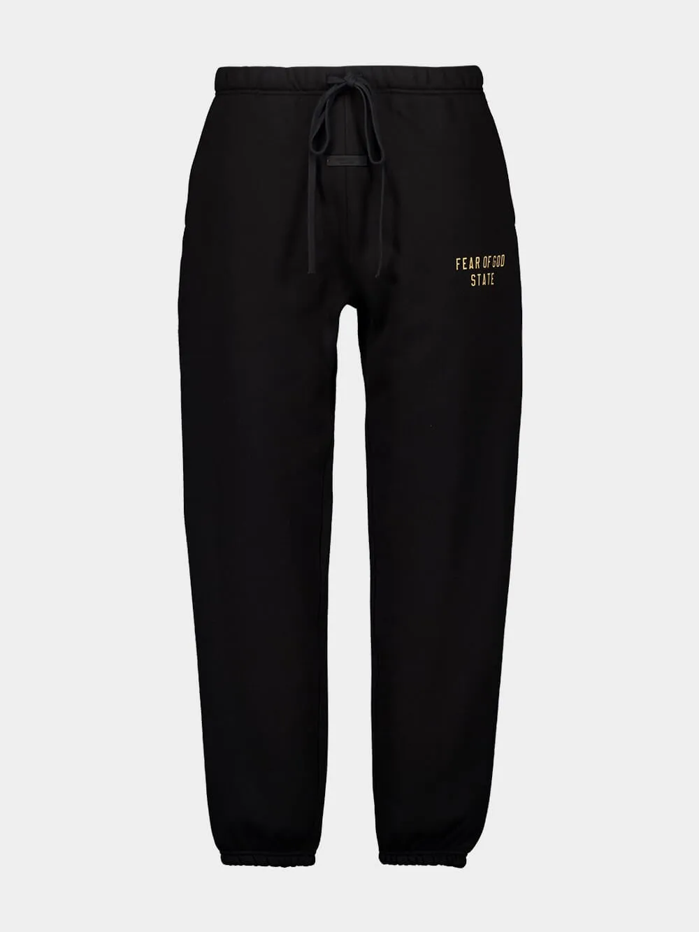 Black Fleece Essential Sweatpants Bottoms Mens - cheap mens shorts online