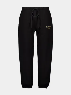 Black Fleece Essential Sweatpants Bottoms Mens - cheap mens shorts online