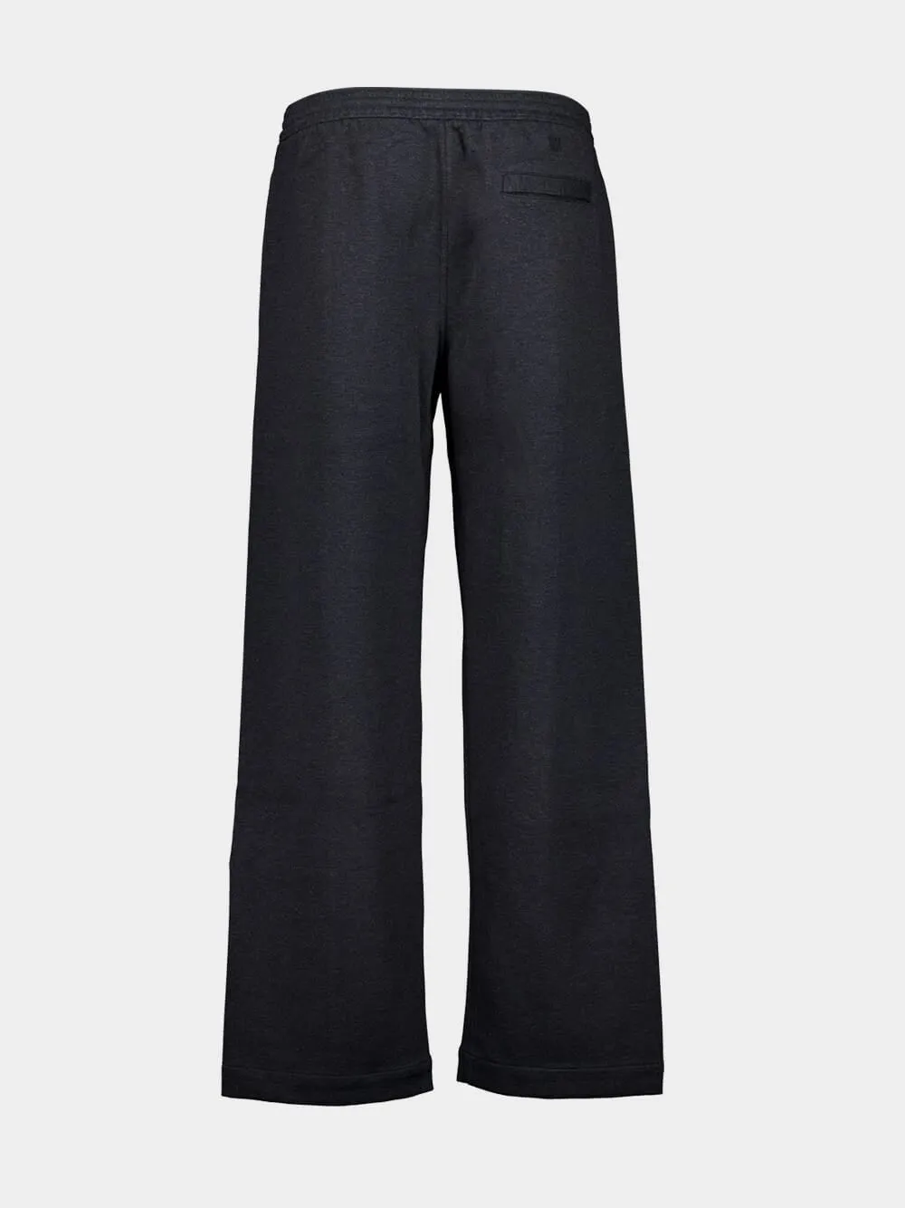 Black Fleece Jogger Pants