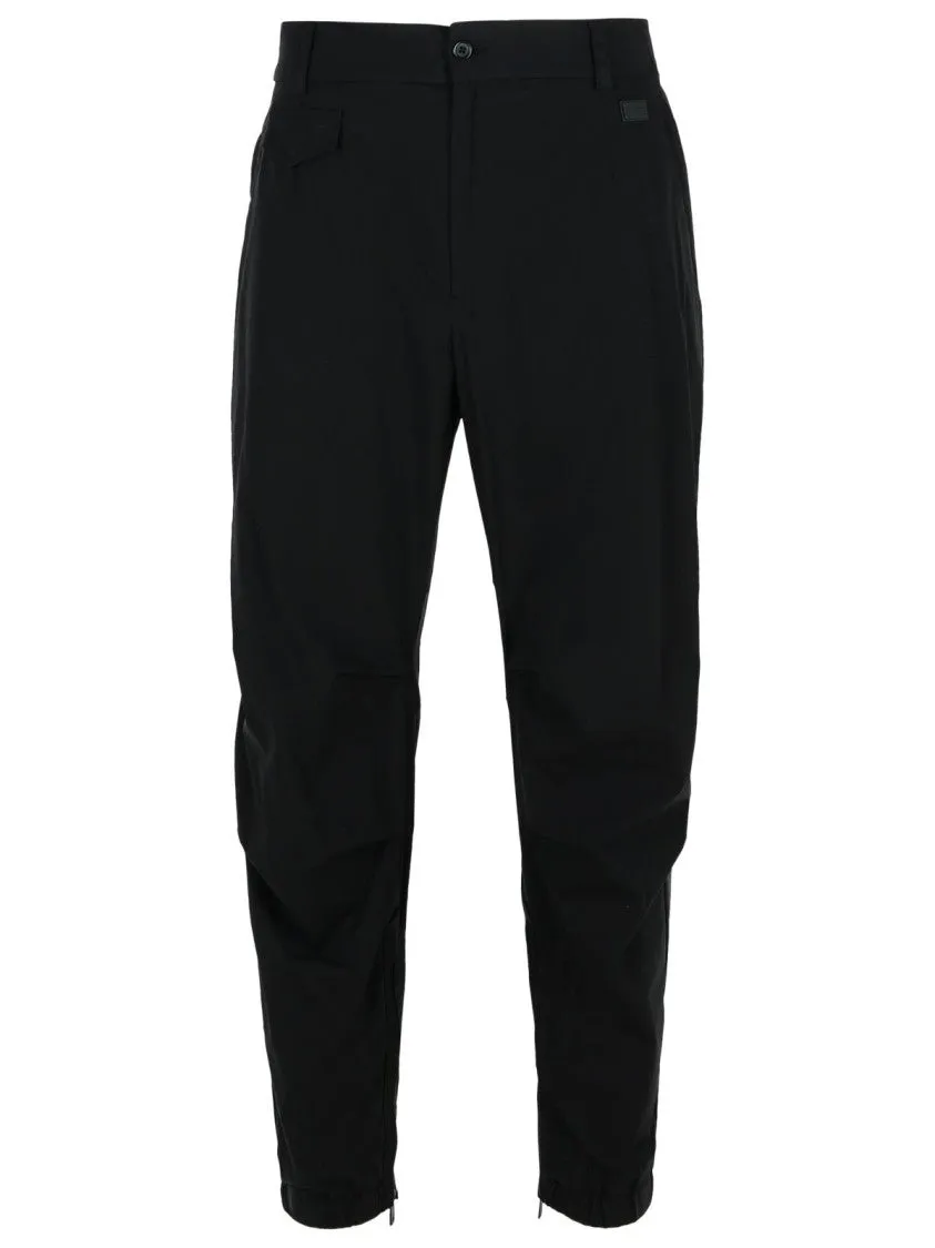 Black Nylon Pants