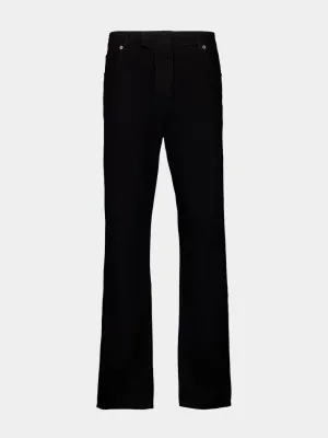Black Regular-Fit Denim Jeans Bottoms Mens - cheap mens shorts online