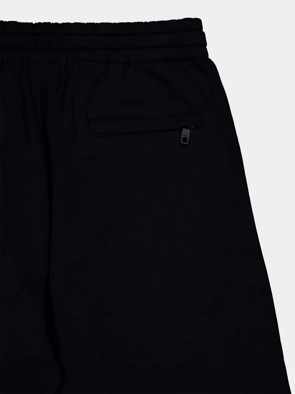 Black Stretch Jersey Jogging Pants