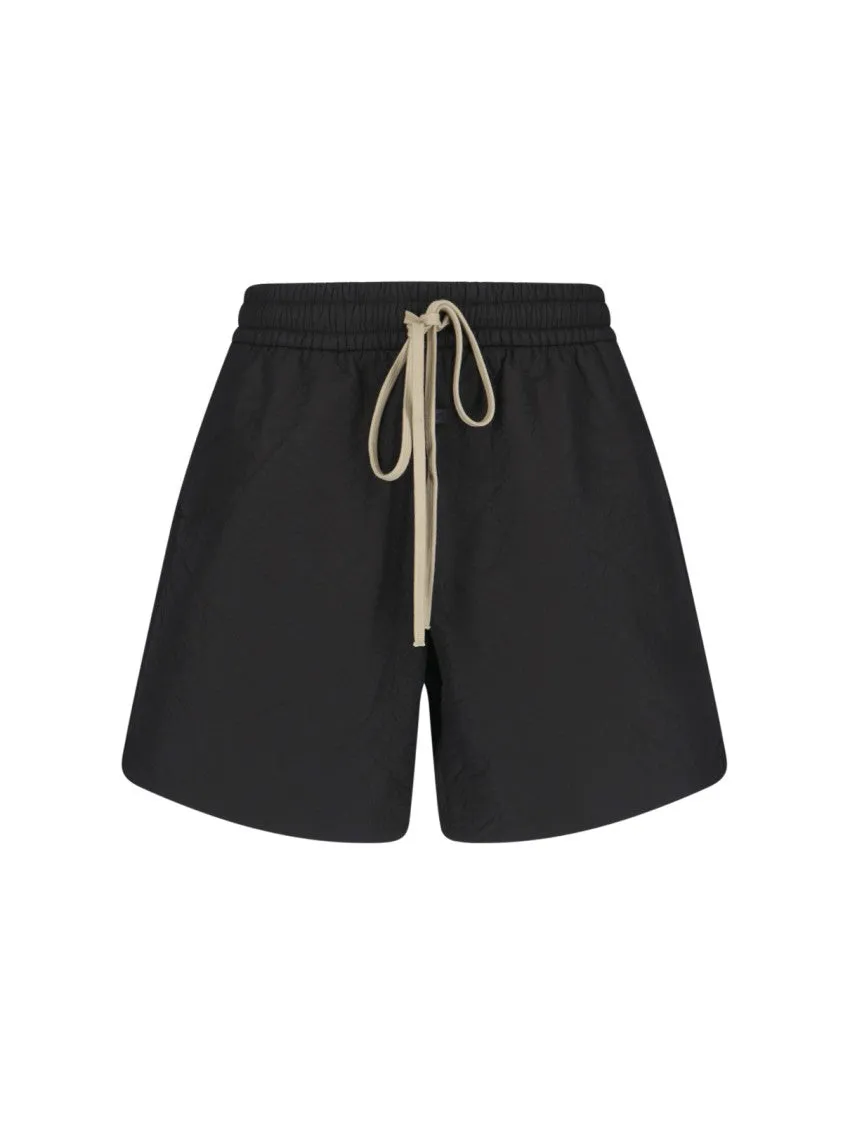 Black Trousers With Textured Finish