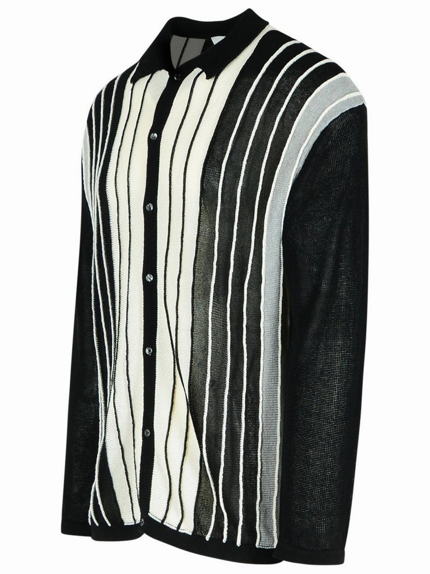 Black Viscose Blend Sweater