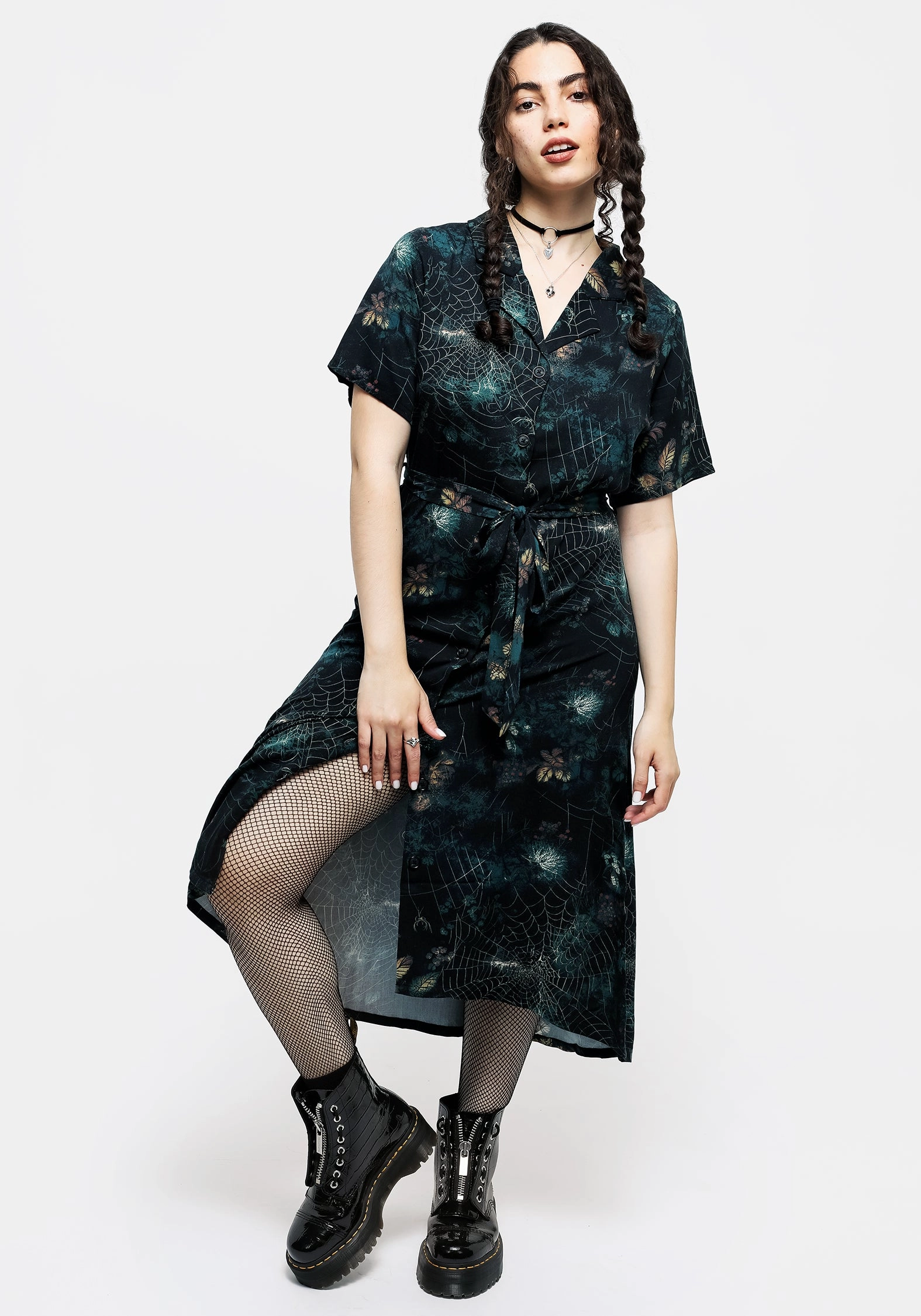 Blackthorn Midi Shirt Dress