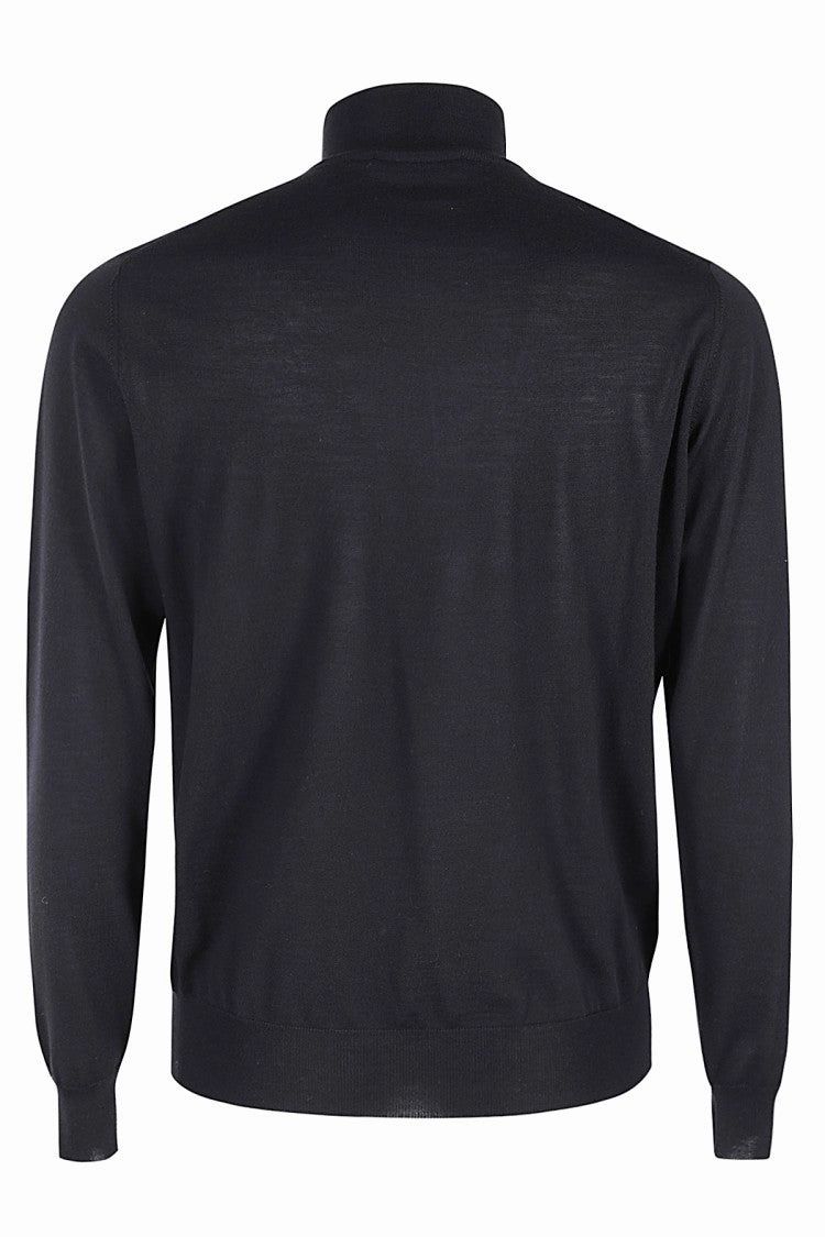 Blouson With High Collar And Button-Down Front