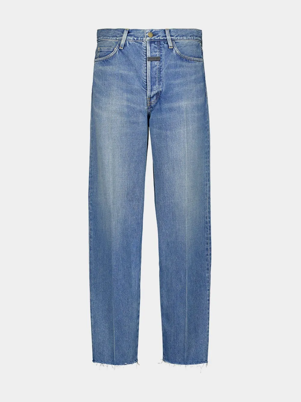 Blue 80's Relaxed Fit 5-Pocket Jeans Bottoms Mens - cheap mens shorts online
