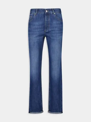 Blue Light Wash Denim Jeans Bottoms Mens - cheap mens shorts online