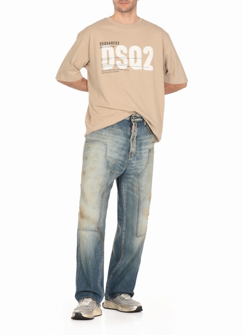 Blue Loose Carpenter Jeans