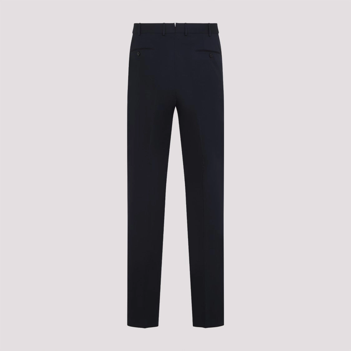 Blue-Navy Cotton Formal Pants