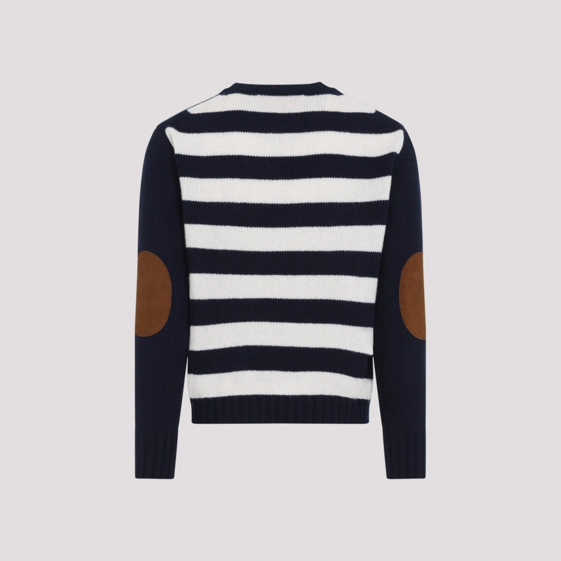 Blue Wool And Cashmere Pullover