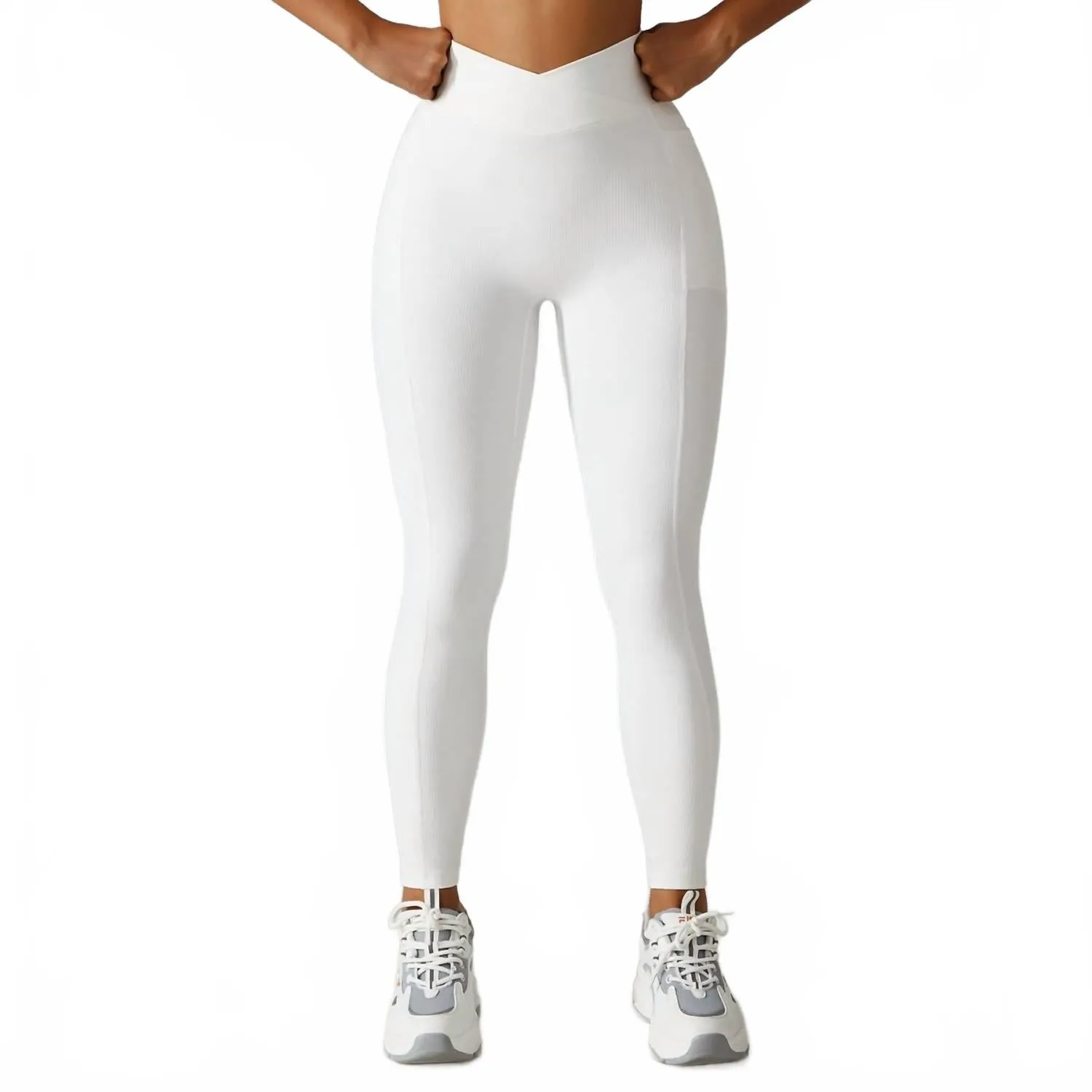 Body Pocket Leggings In White Activewear Womens - gym outfits discount