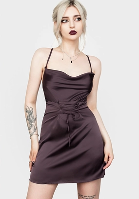 BOULEVARD MINI COWL DRESS Dresses Womens - beach dresses cheap