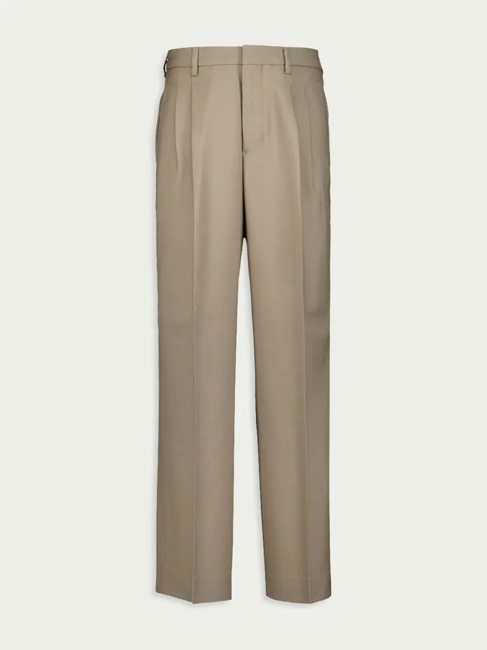 Box-Pleat Wool Tailored Trousers Bottoms Mens - cheap mens shorts online