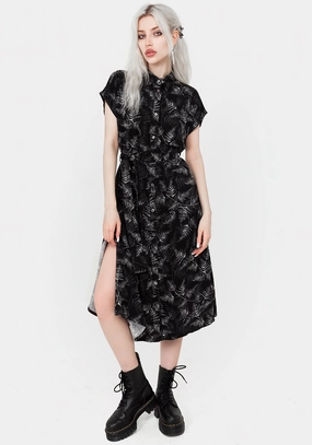 Bracken Tie Waist Midi Shirt Dress Dresses Womens - beach dresses cheap