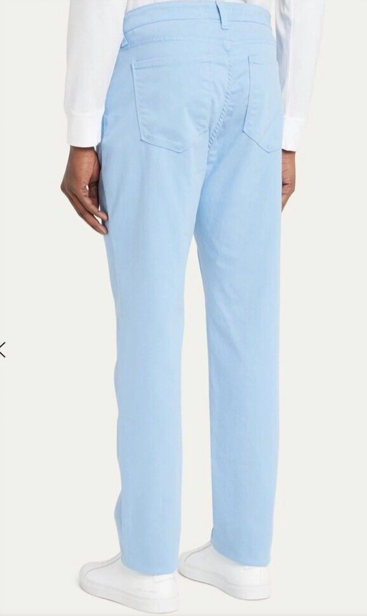 Brando Parisian Luxe Jean In Pastel Blue