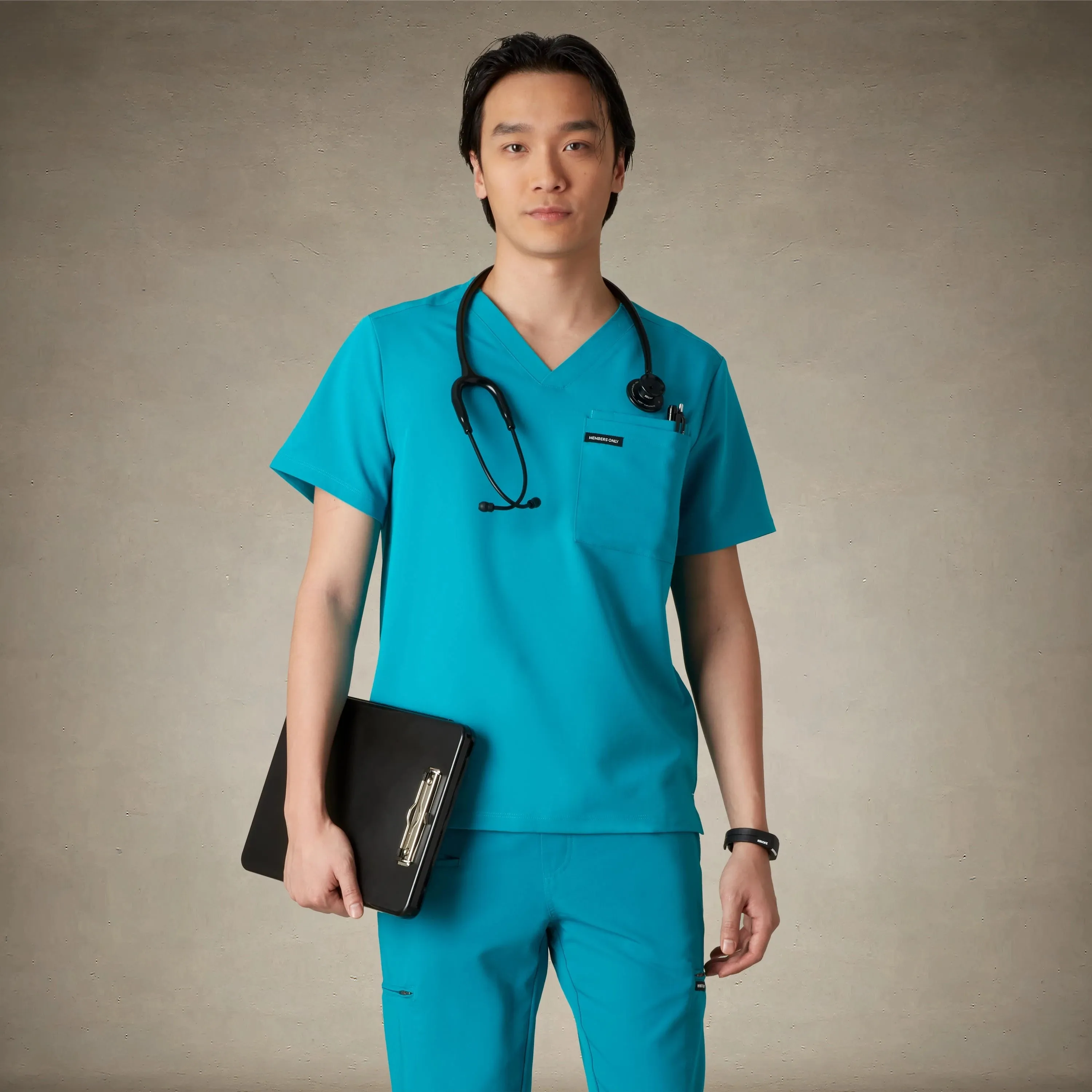 Brighton 3-Pocket Scrub Top