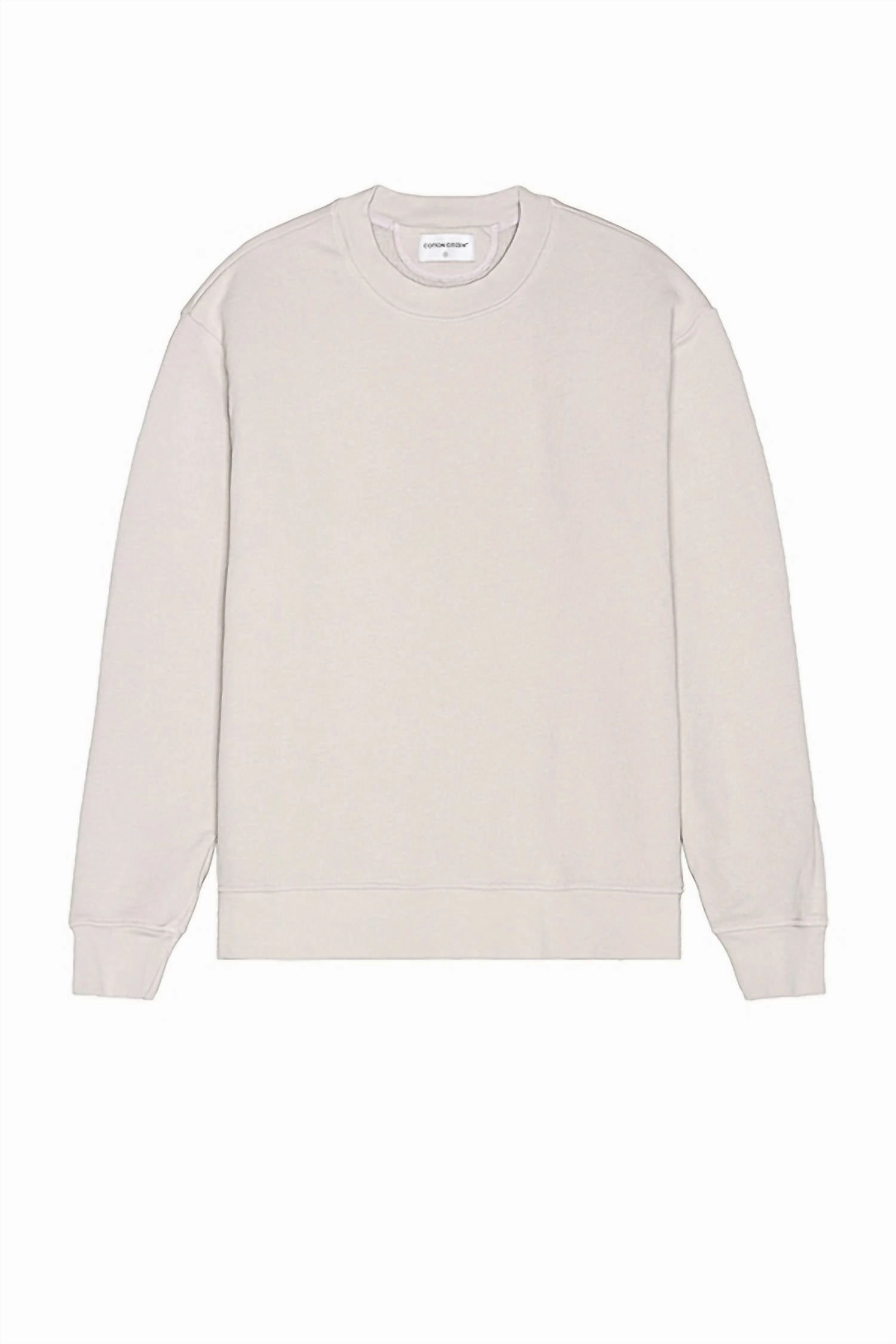 Bronx Crew Sweatshirt In Vintage White Stone designer sweaters outlet