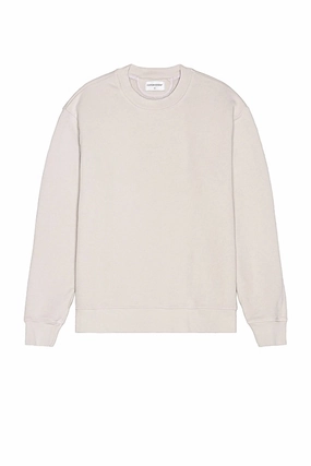 Bronx Crew Sweatshirt In Vintage White Stone designer sweaters outlet