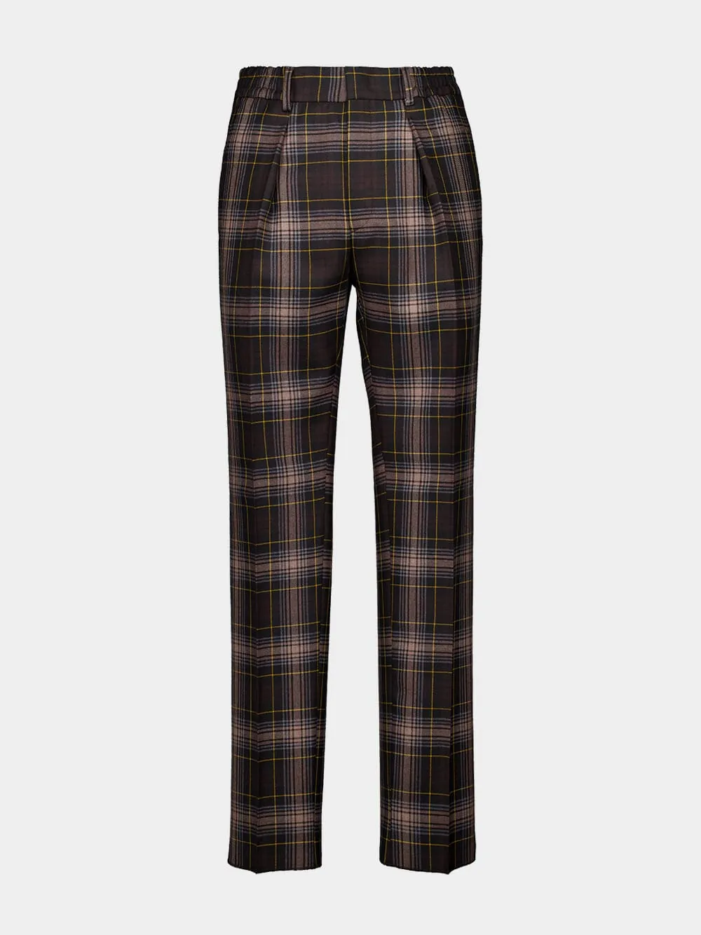 Brown Tartan Trousers Bottoms Mens - cheap mens shorts online