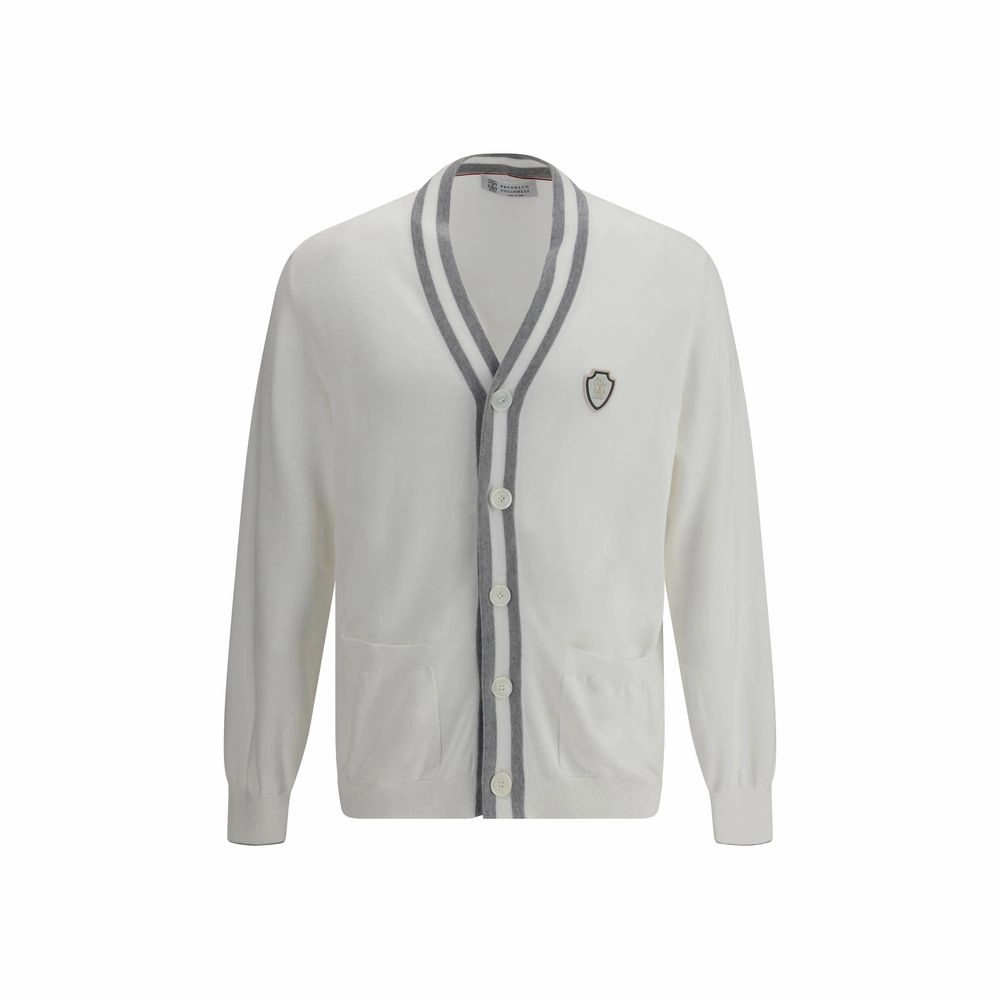 Brunello Cucinelli Cotton Men's Cardigan knit sweaters cheap