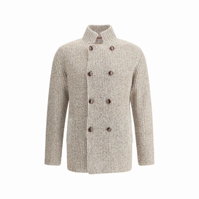 Brunello Cucinelli Virgin wool Men's Cardigan knit sweaters cheap