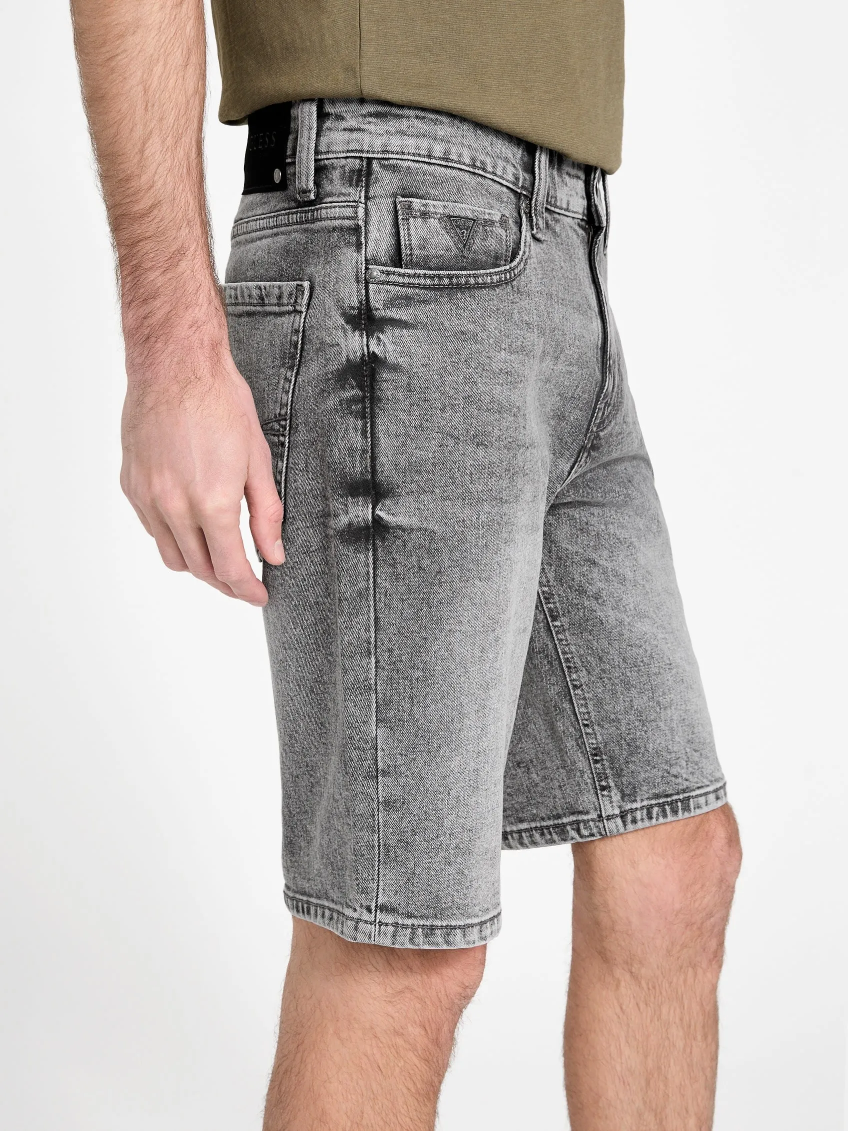 Burton Distressed Denim Shorts