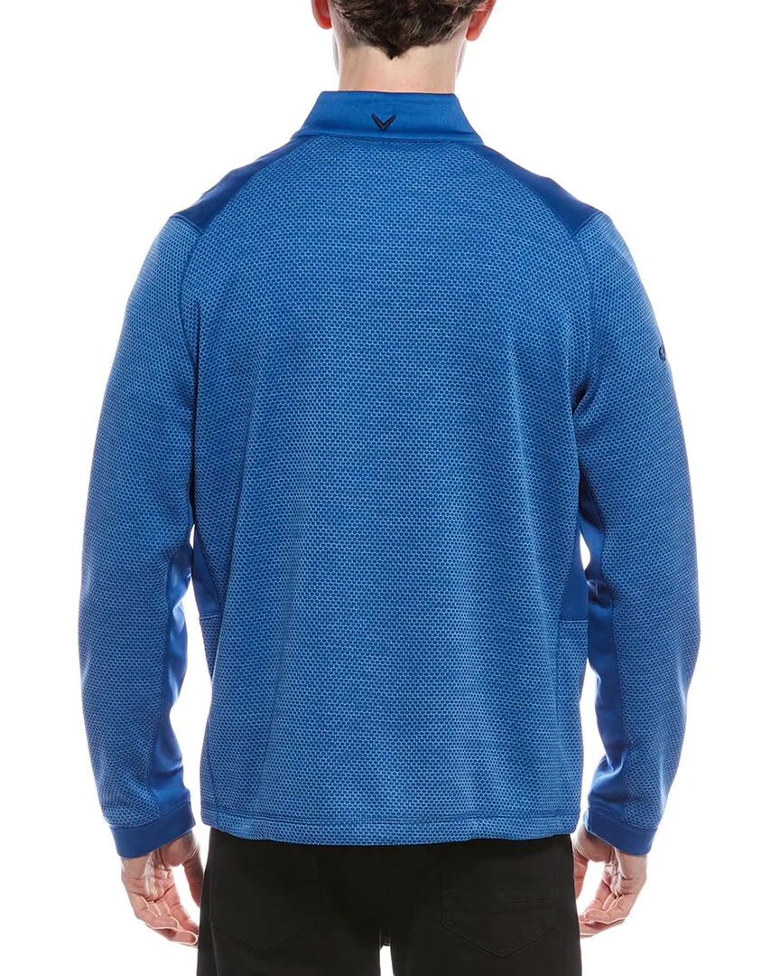 Callaway Mid-Weight Hex 1/4-Zip Pullover