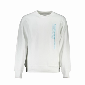 Calvin Klein Crisp Crew Neck Cotton-Blend Men's Sweater winter sweaters outlet