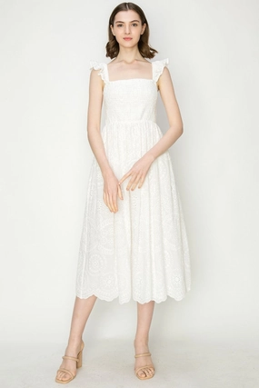 Cape May Eyelet Midi Dress maxi dresses clearance