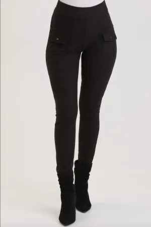 Caraf Legging In Black Activewear Womens - gym outfits discount