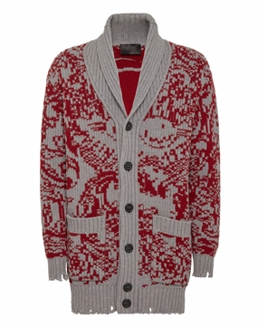 Cardigan Long chunky knit discount