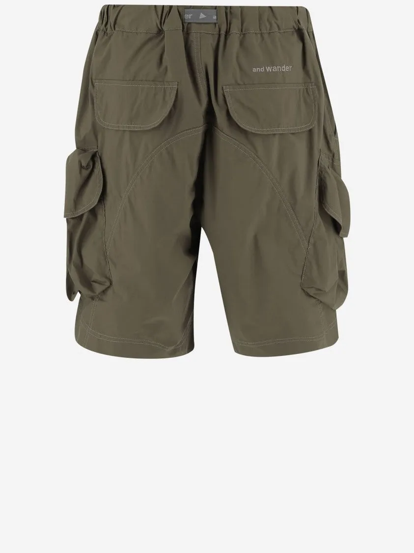 Cargo Short Pants With Side Pockets