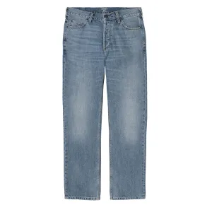 Carhartt WIP Marlow Pant Blue Worn Bleached Regular Leg mens joggers promo code