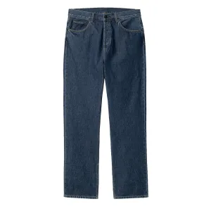 Carhartt WIP Nolan Pant Blue Heavy Stone Wash mens joggers promo code