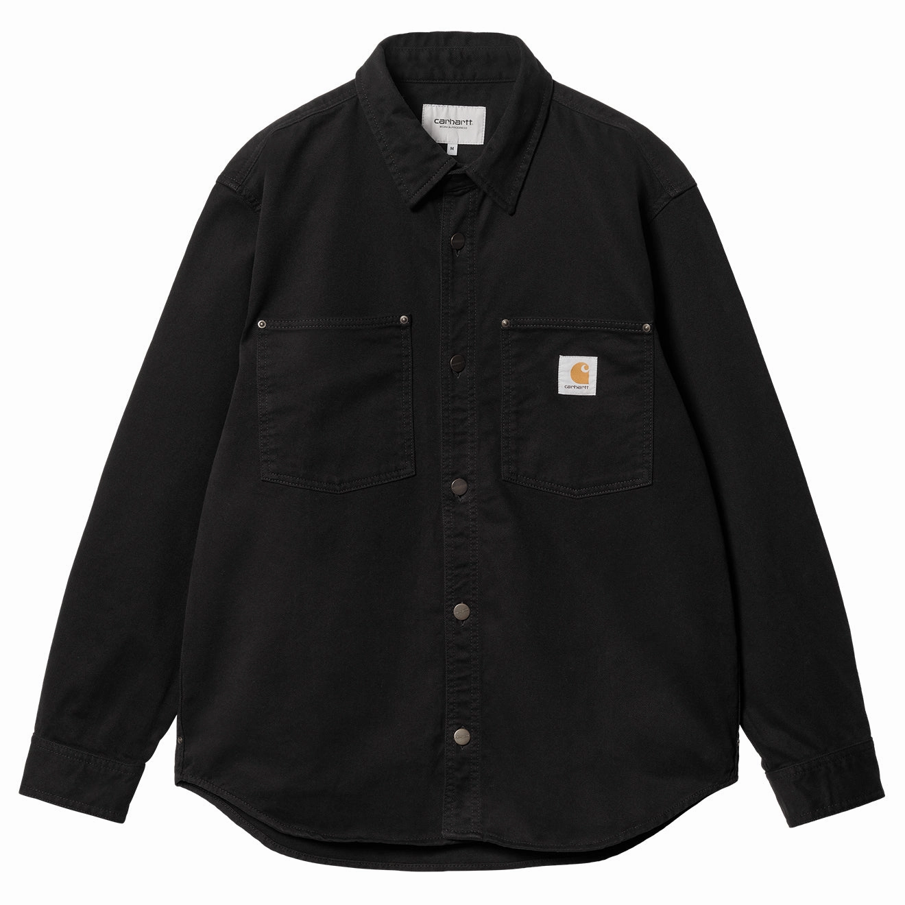 Carhartt WIP Derby Shirt Jac Black Rinsed mens tank tops best deals