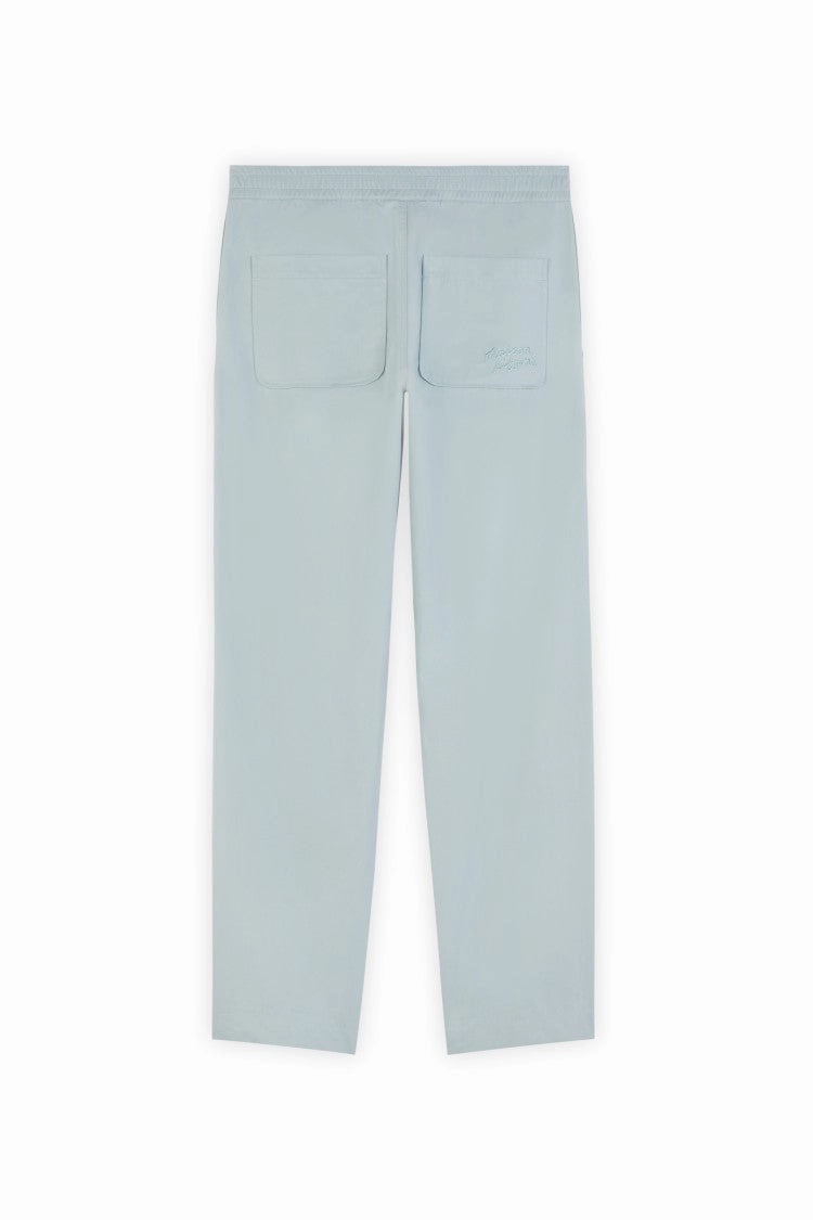 Casual Cotton Trousers With Elasticated Waistband