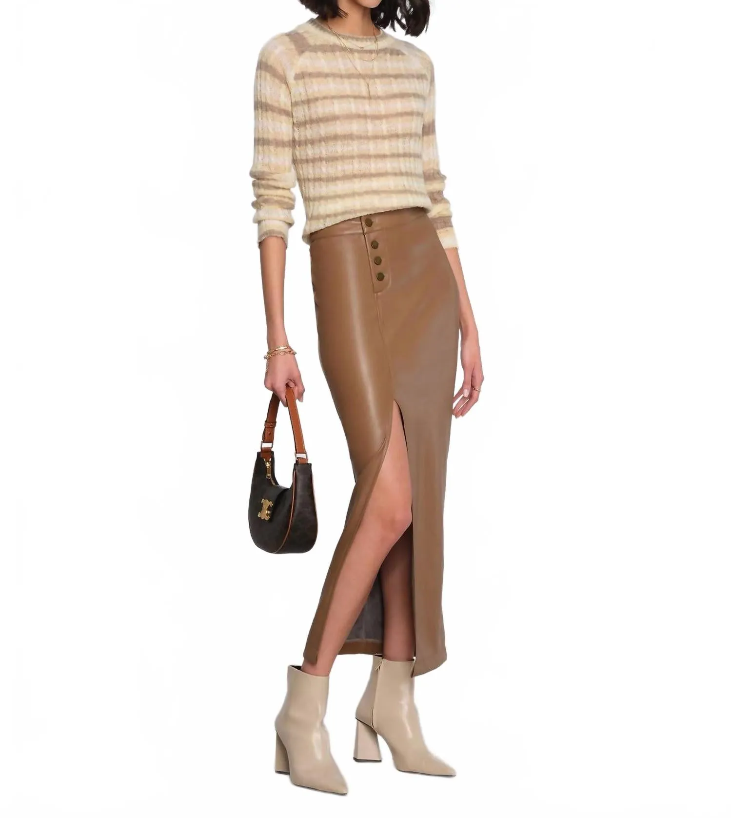 Charice Skirt In Cafe
