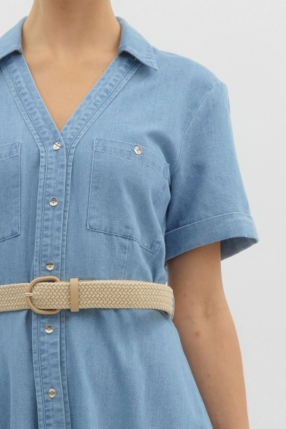 Charlotte Day Dress - Light Blue